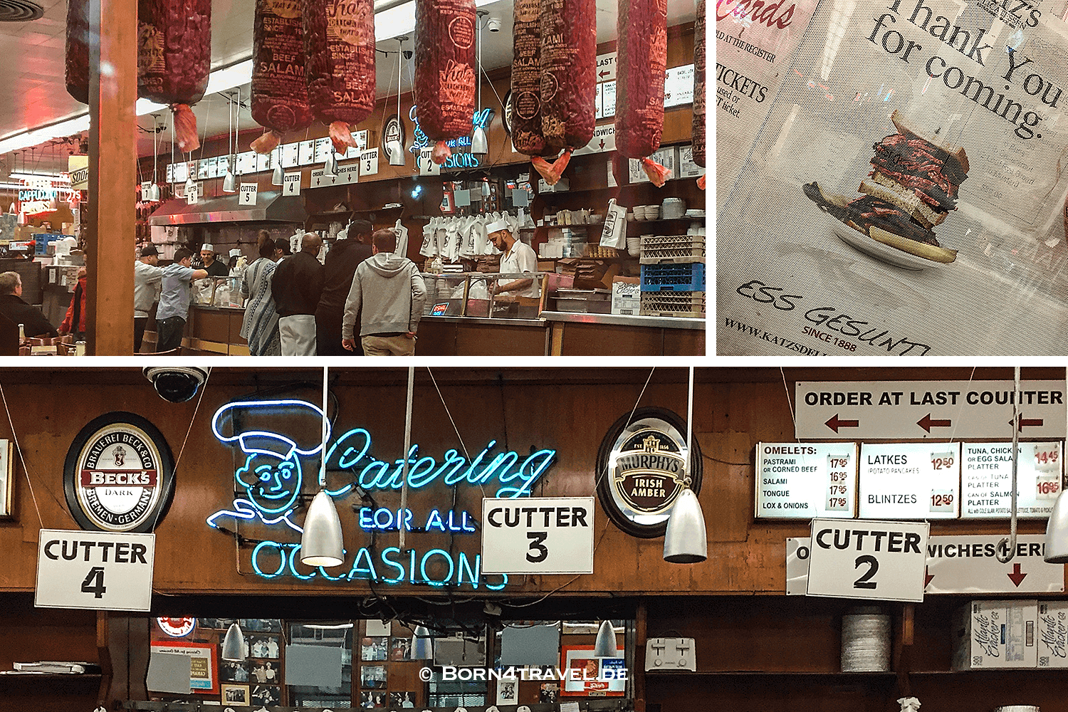 Katz’s Delicatessen, New York City, USA, born4travel.de