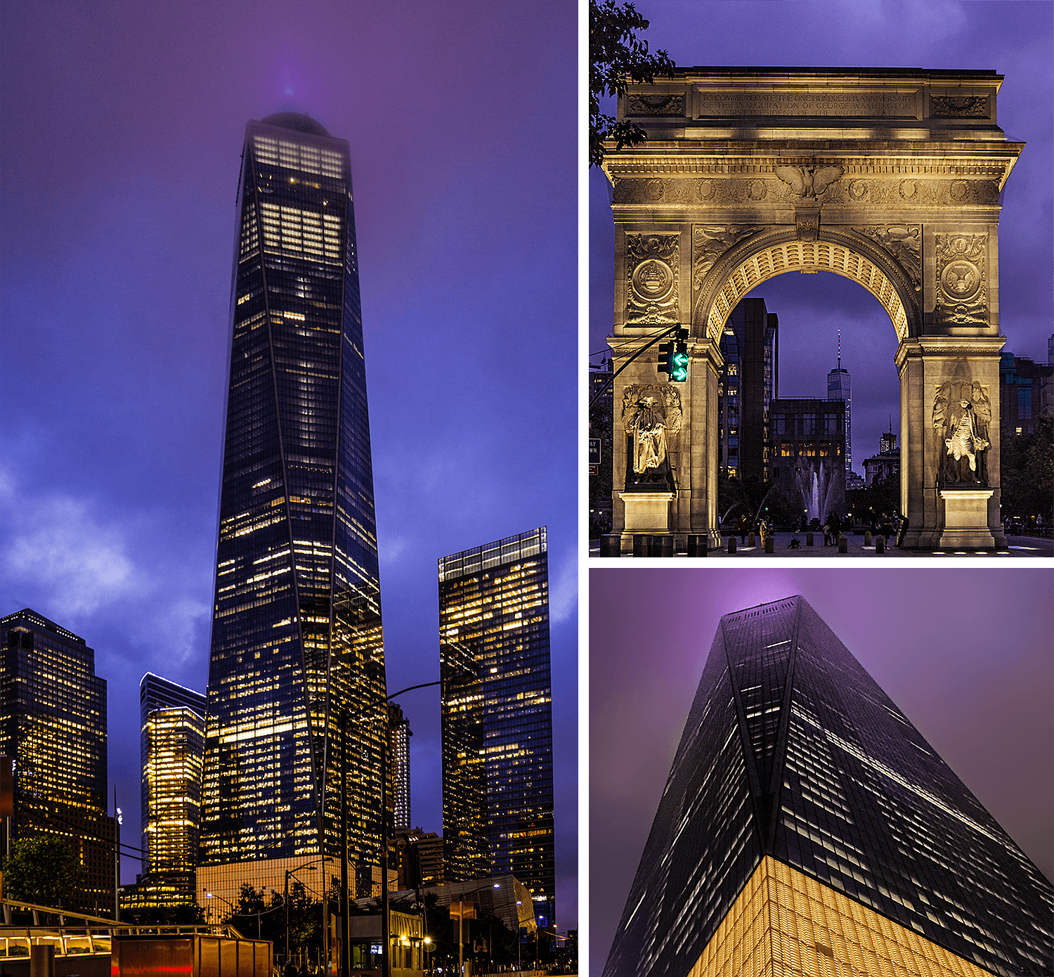 One Trade World Center, Washington Square Park, New York City, Manhattan, USA, born4travel.de