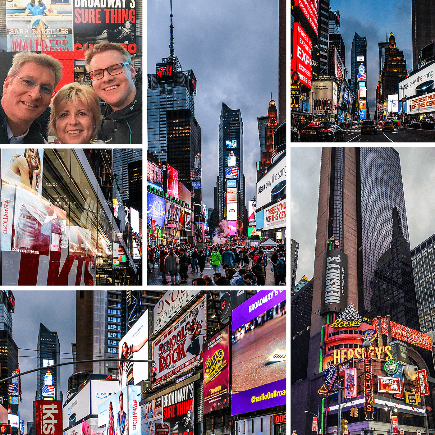 Times Square, Broadway, New York City, Manhattan, USA, born4travel.de