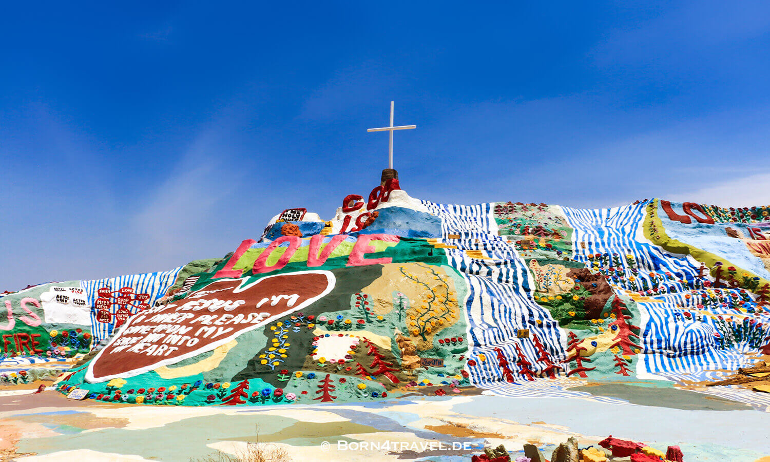 Salvation Mountain,Slab City,Kalifornien,CA,Southwest,USA,born4travel.de