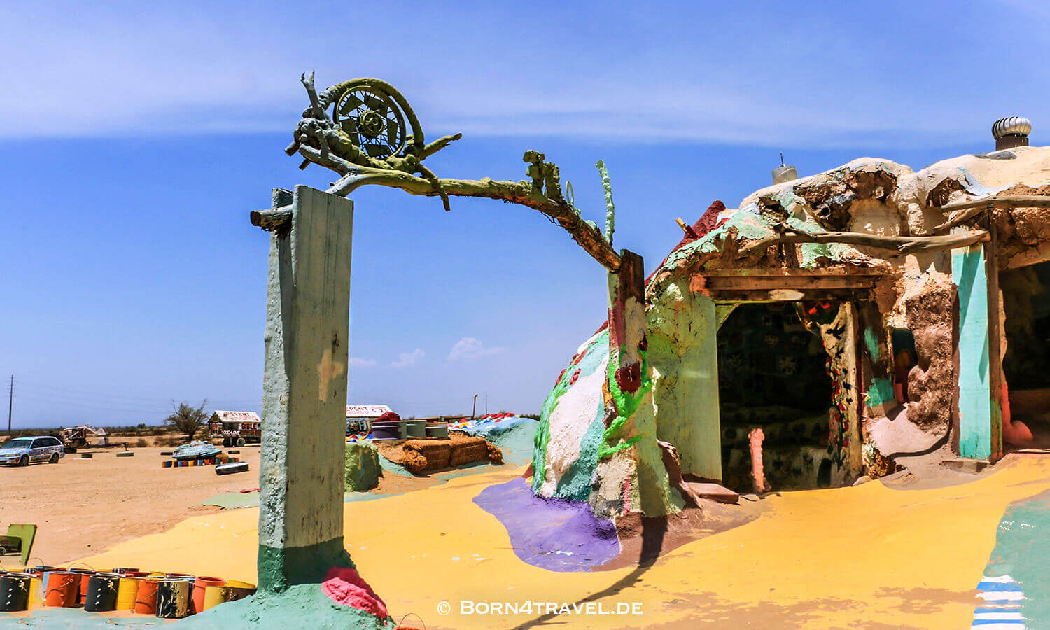 Salvation Mountain,Slab City,Kalifornien,CA,Southwest,USA,born4travel.de