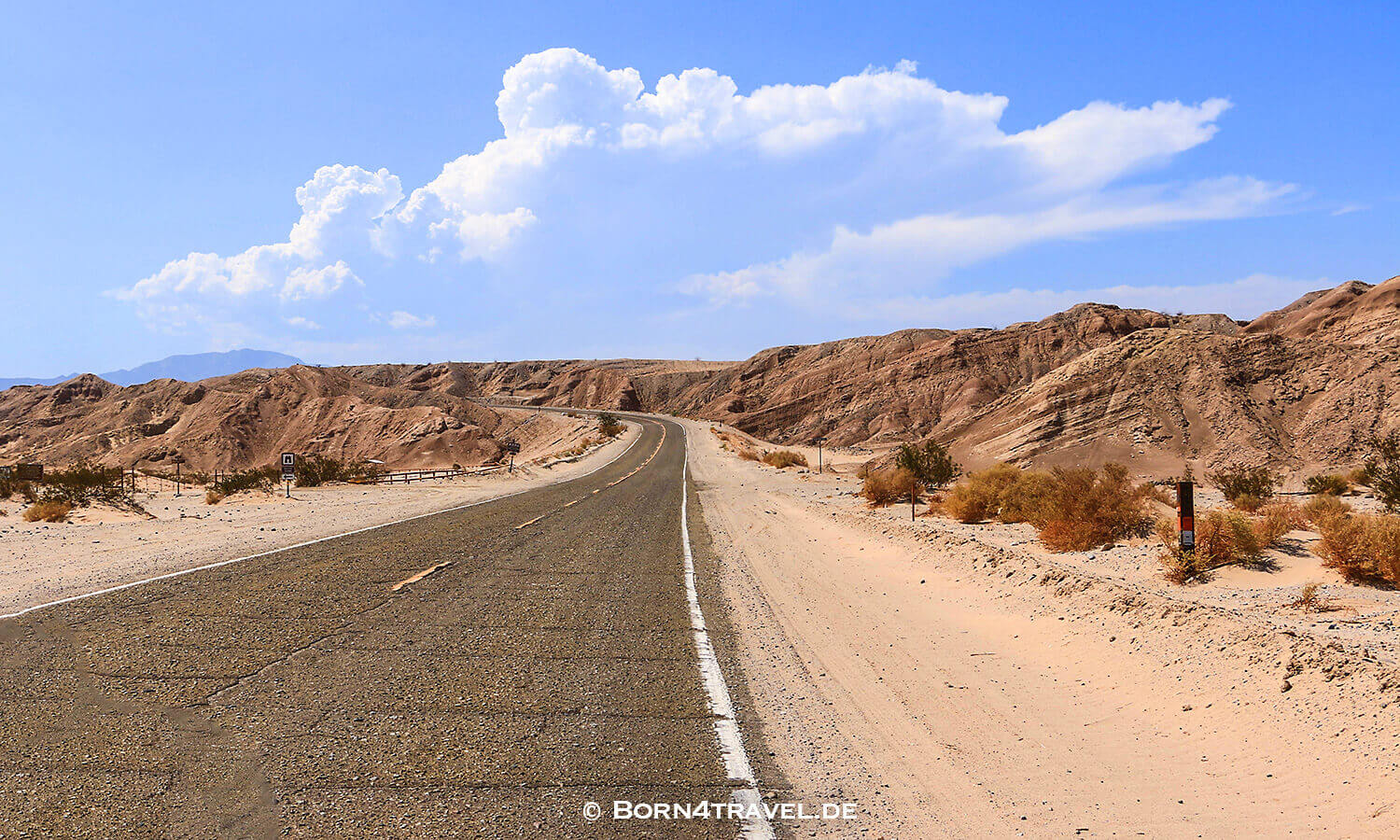 Anza Borrego & Badlands,Kalifornien,CA,Southwest,USA,born4travel.de