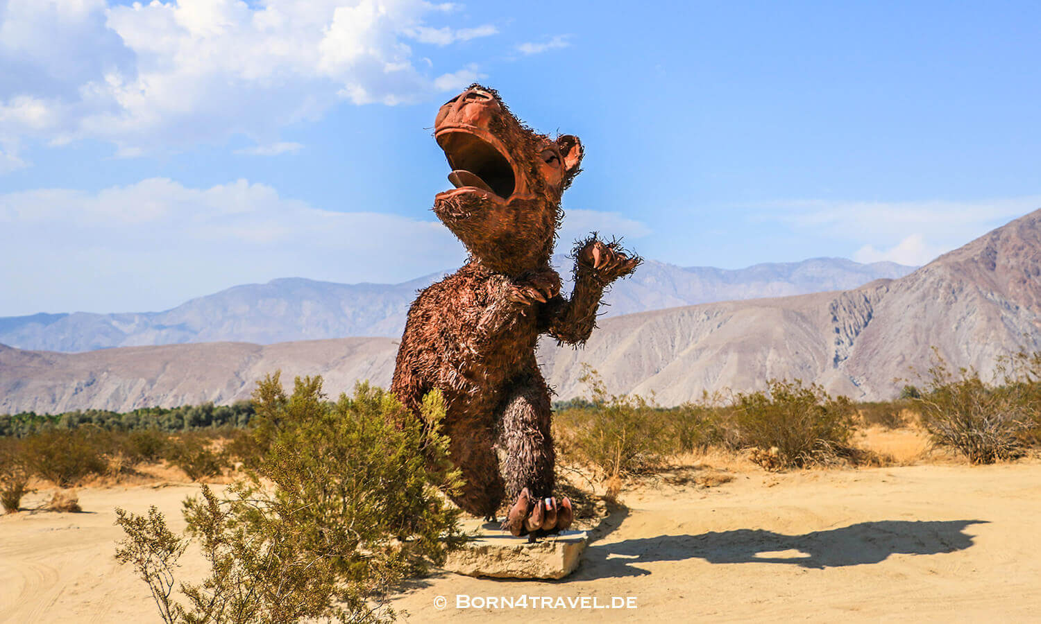 Sculptures of Borrego National Park,Anza Borrego & Badlands,Kalifornien,CA,Southwest,USA,born4travel.de