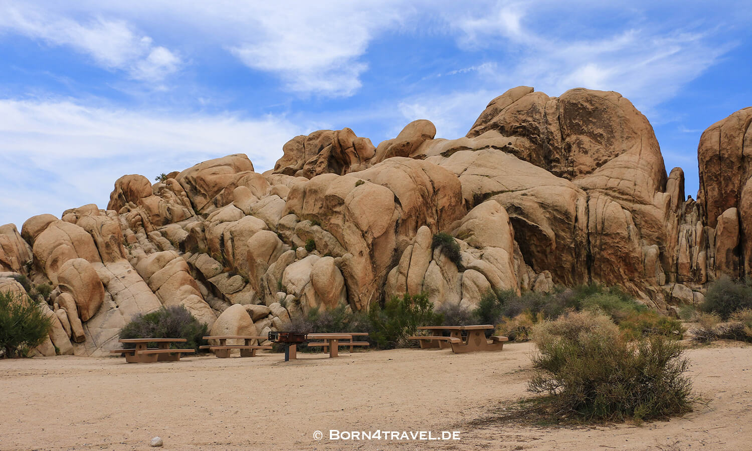 Joshua Tree NP,Indian Cove Campground,California,Southwest,USA,born4travel.de