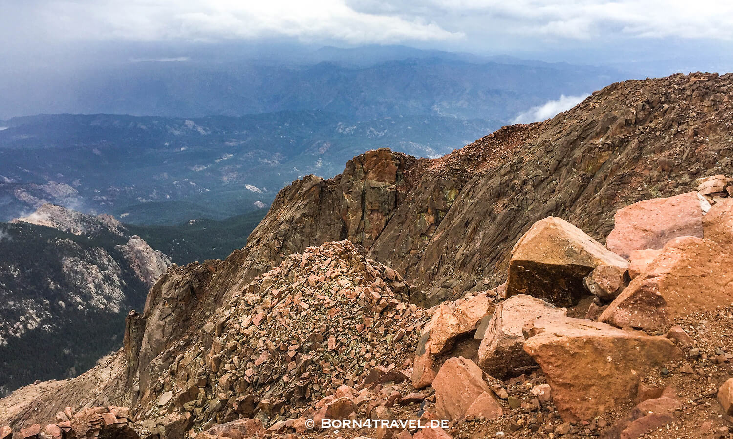 Pikes Peak,Pike National Forest,Colorado Springs,USA,born4travel.de
