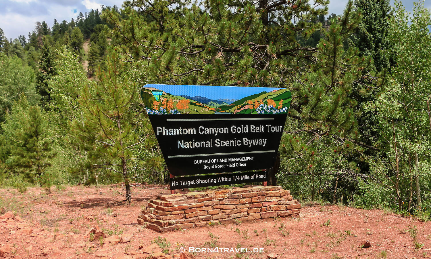 Phantom Canyon Road,Victor to Florence,Gold Belt Tour Scenic BywayColorado,Southwest,USA,born4travel.de
