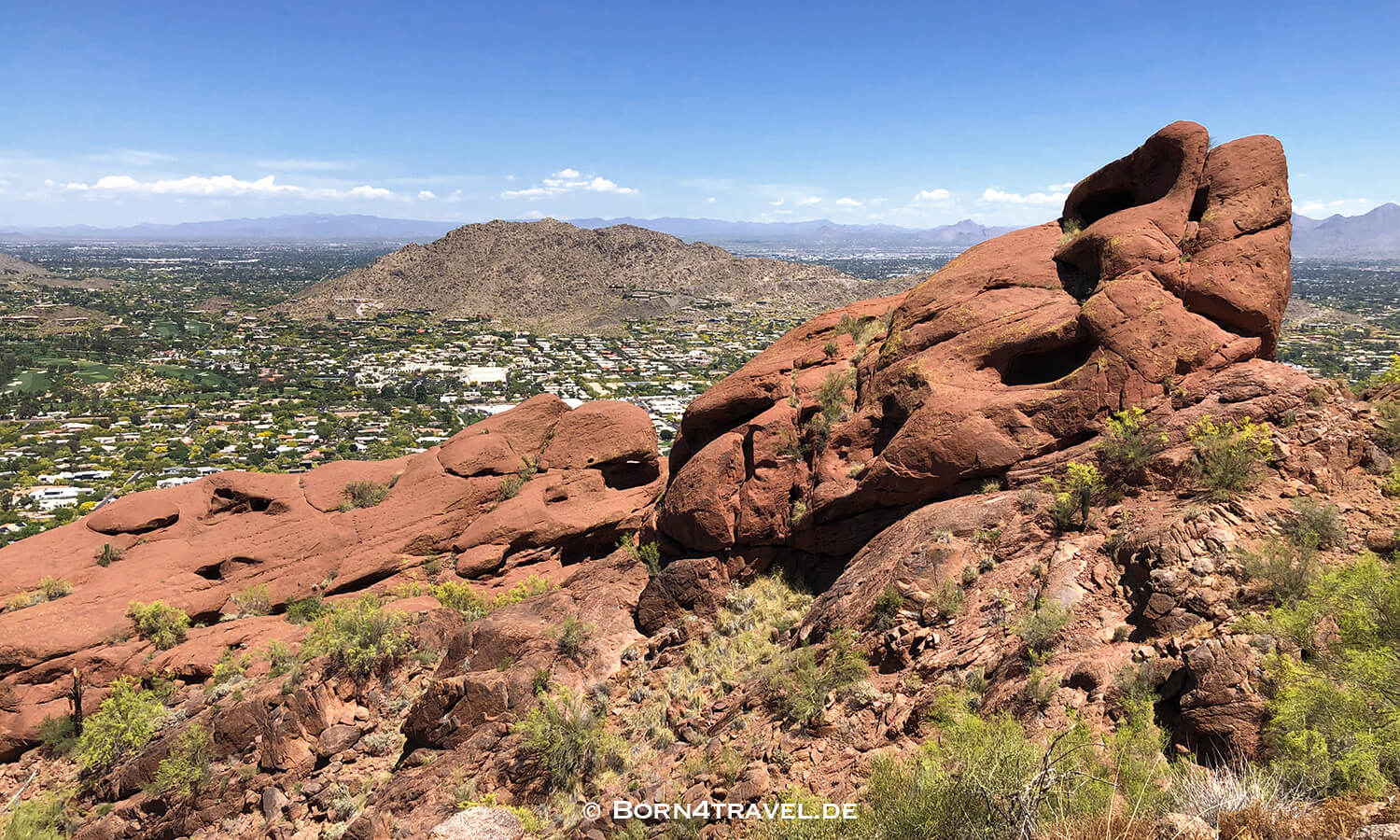 Camelback Mountain - The Echo Canyon Trail, Phoenix,USA,born4travel.de Camelback Mountain - The Echo Canyon Trail, Phoenix,Arizona,USA,born4travel.de