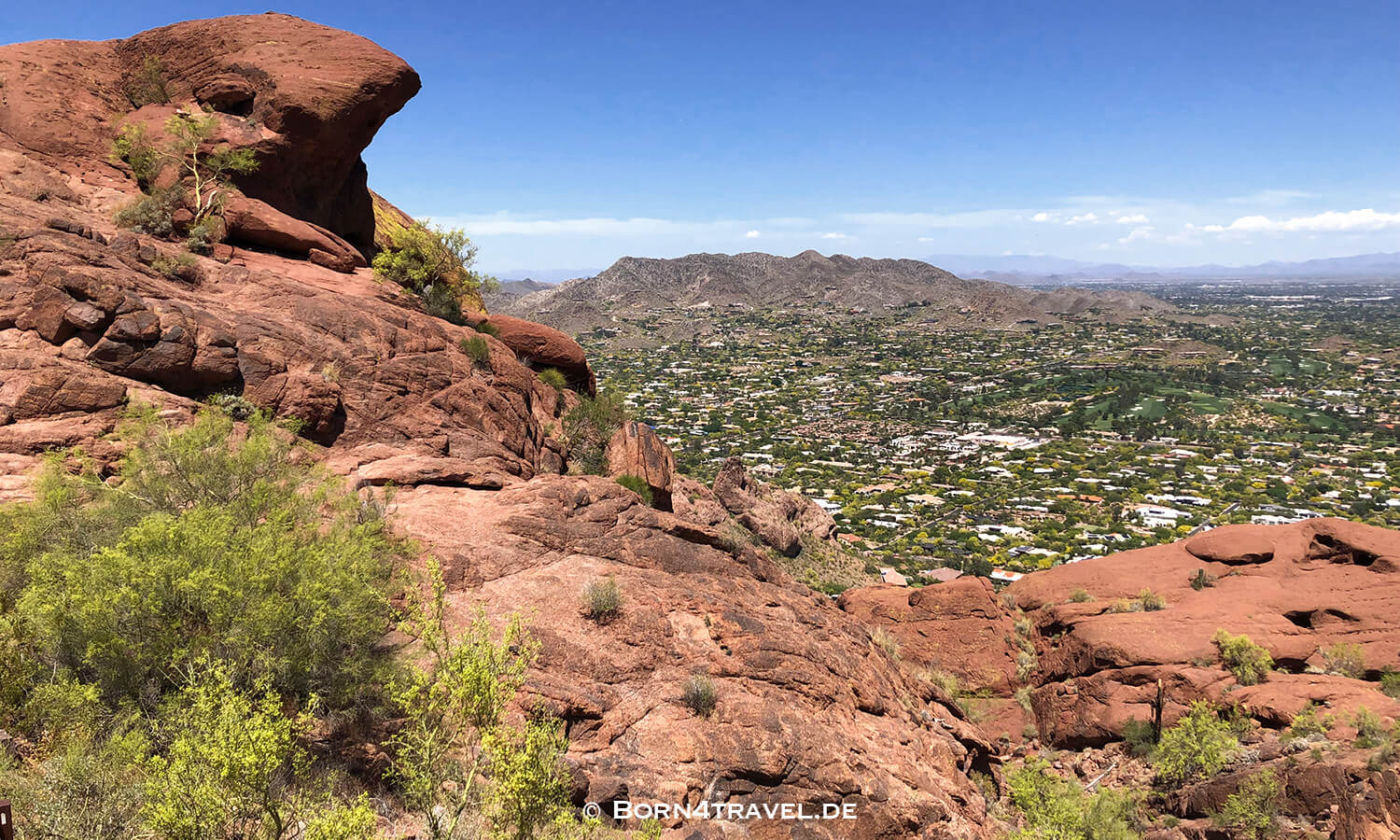 Camelback Mountain - The Echo Canyon Trail, Phoenix,USA,born4travel.de Camelback Mountain - The Echo Canyon Trail, Phoenix,Arizona,USA,born4travel.de