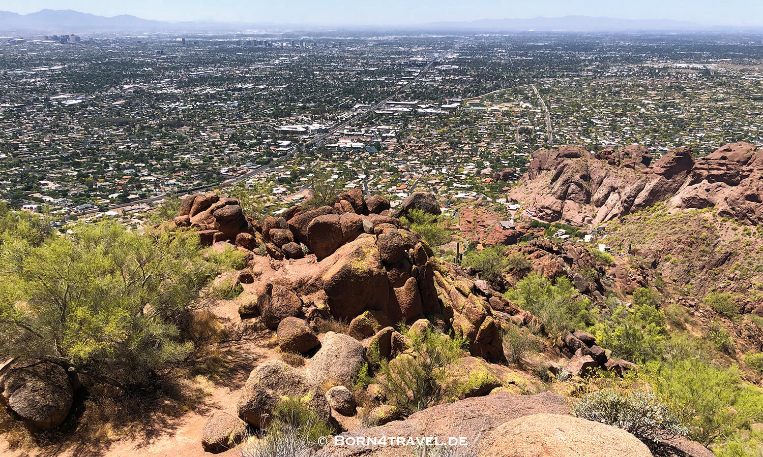 Camelback Mountain - The Echo Canyon Trail, Phoenix,USA,born4travel.de Camelback Mountain - The Echo Canyon Trail, Phoenix,Arizona,USA,born4travel.de