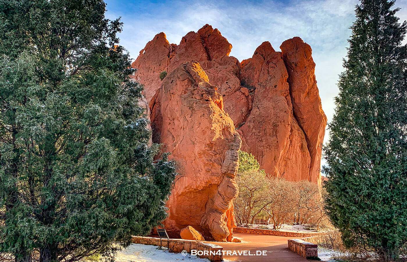 Walk through Garden of the Gods, Colorado Springs,USA,born4travel.de Walk through Garden of the Gods, Colorado Springs,USA,born4travel.de