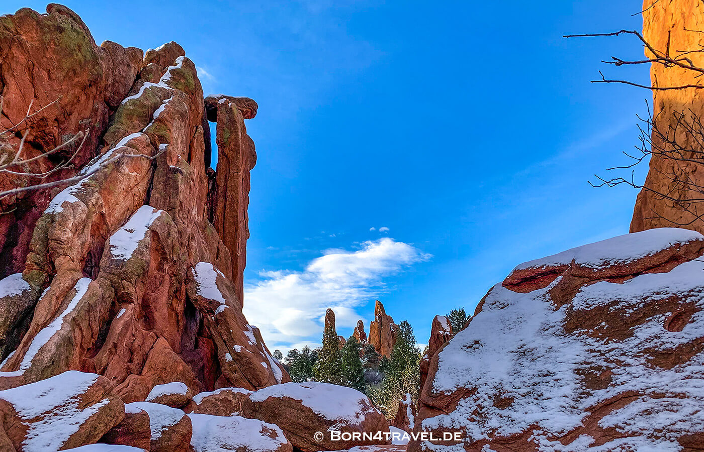 Walk through Garden of the Gods, Colorado Springs,USA,born4travel.de Walk through Garden of the Gods, Colorado Springs,USA,born4travel.de