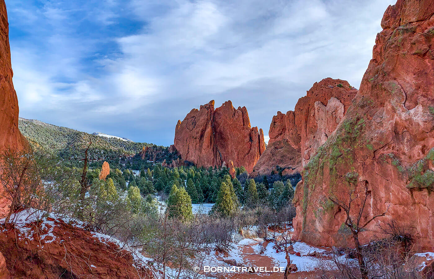 Walk through Garden of the Gods, Colorado Springs,USA,born4travel.de Walk through Garden of the Gods, Colorado Springs,USA,born4travel.de