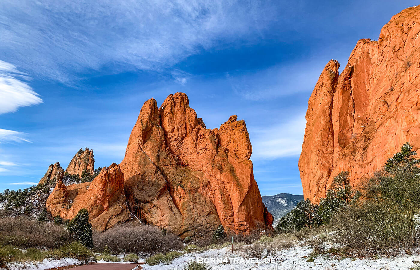 Walk through Garden of the Gods, Colorado Springs,USA,born4travel.de Walk through Garden of the Gods, Colorado Springs,USA,born4travel.de
