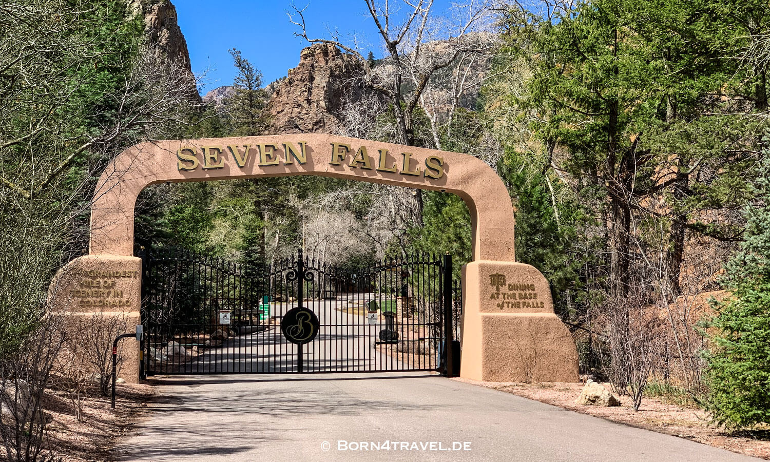 The Broadmore Seven Falls, Colorado Springs,USA,born4travel.de The Broadmore Seven Falls, Colorado Springs,USA,born4travel.de