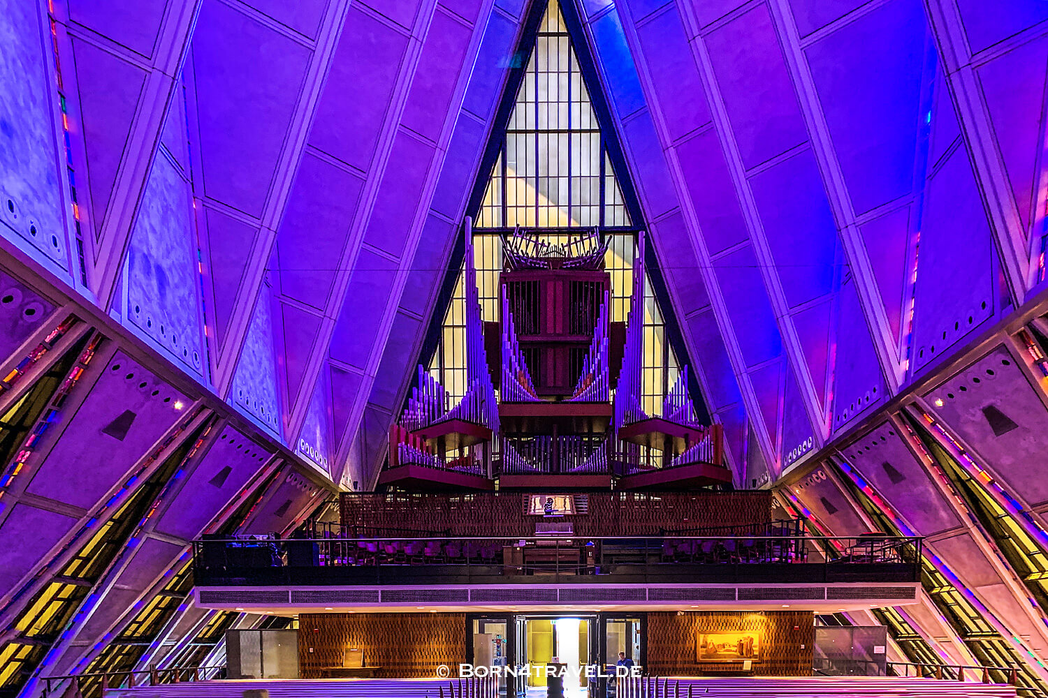 Cadet Chapel,Air Force Academy,Colorado Springs,USA,born4travel.de Cadet Chapel,Air Force Academy,Colorado Springs,USA,born4travel.de