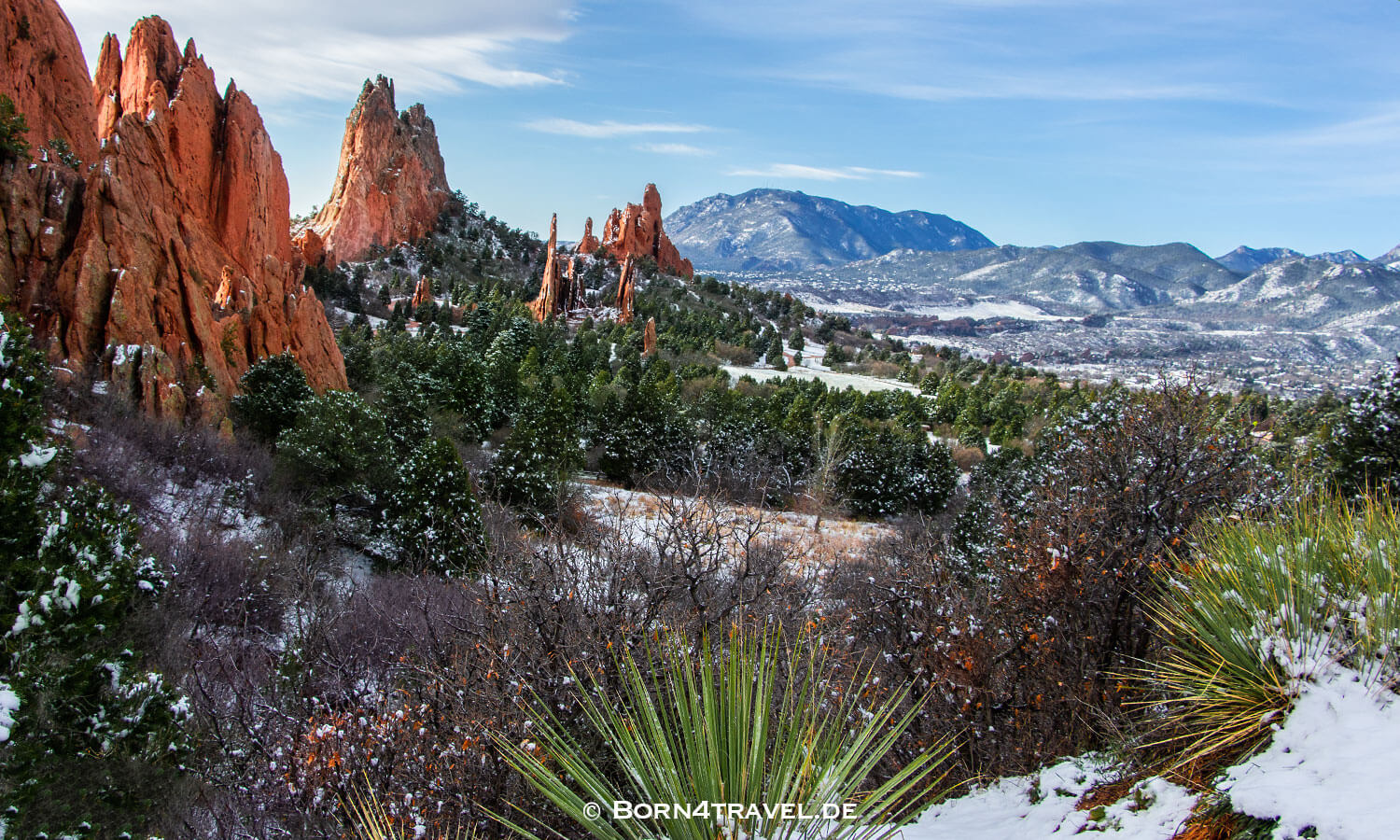 Walk through Garden of the Gods, Colorado Springs,USA,born4travel.de Walk through Garden of the Gods, Colorado Springs,USA,born4travel.de