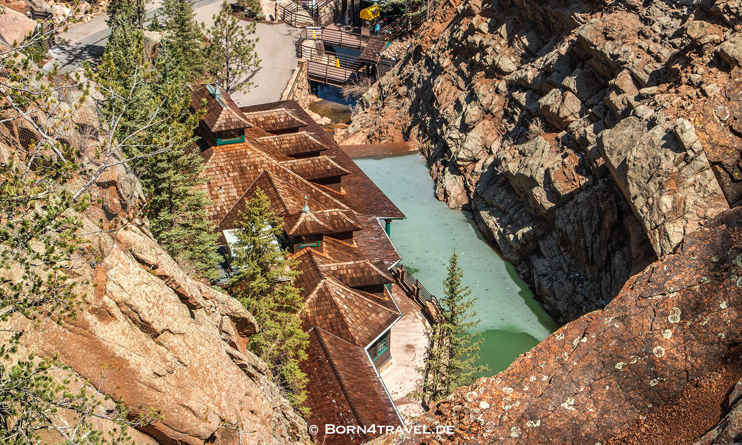 The Broadmore Seven Falls, Colorado Springs,USA,born4travel.de The Broadmore Seven Falls, Colorado Springs,USA,born4travel.de