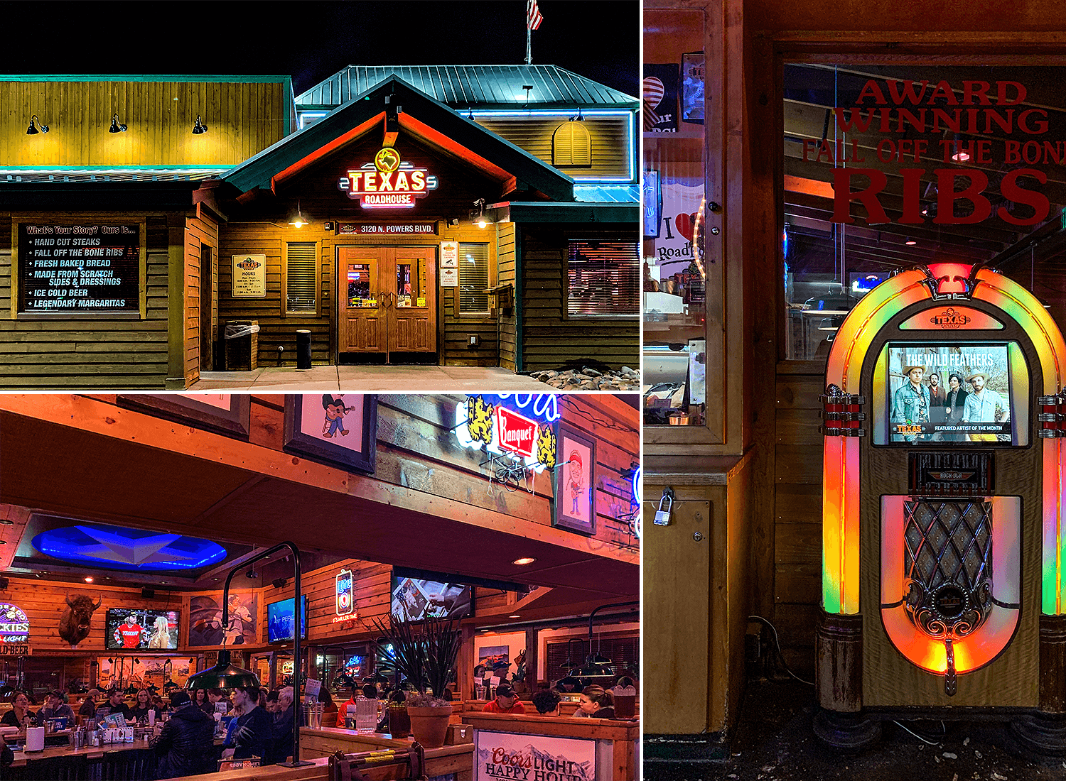 Texas Roadhouse,Colorado Springs,USA,born4travel.de Texas Roadhouse,Colorado Springs,USA,born4travel.de