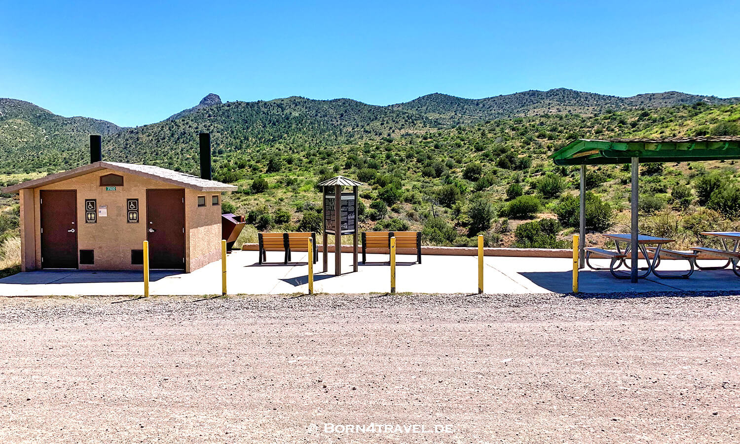 Picknick am Fort Bowie National Historic Site,Arizona,USA,born4travel.de