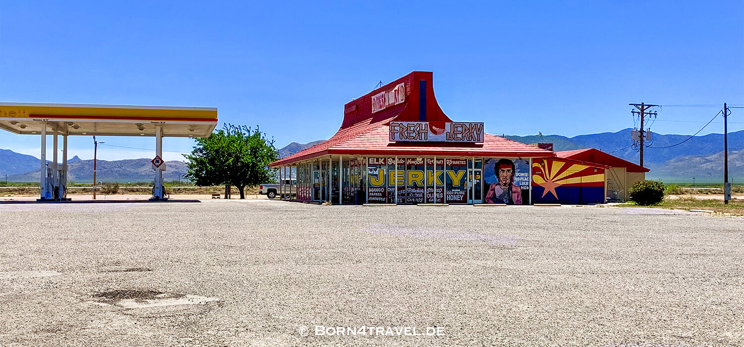 Shell Gas Station in Bowie,Arizona,USA,born4travel.de