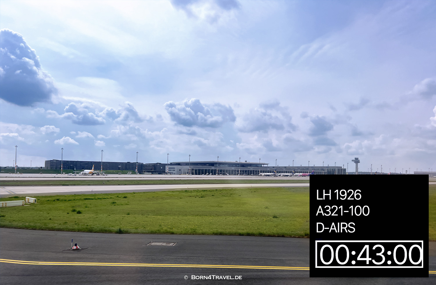 Lufthansa MUC-BER,born4travel.de