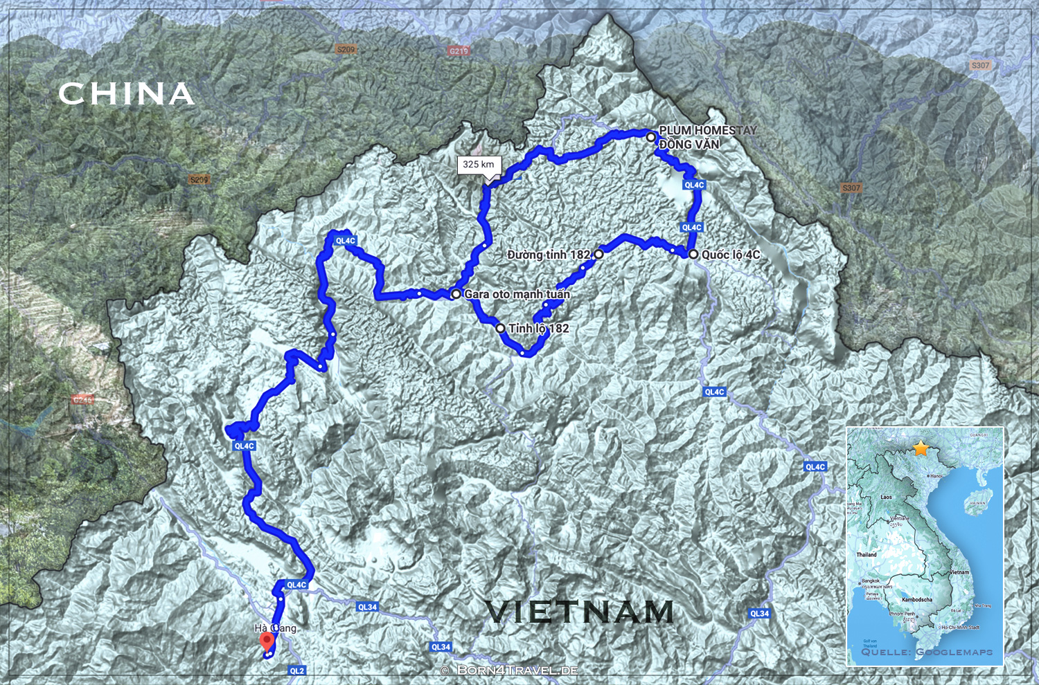 Hà Giang Loop,Vietnam2025,born4travel.de