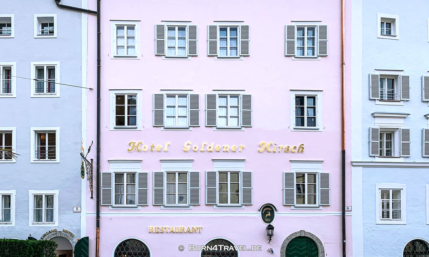 Hotel Goldener Hirsch in Salzburg, Österreich