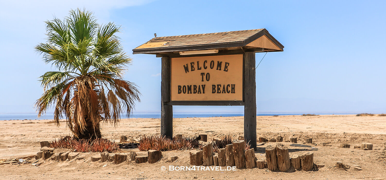 BOMBAY BEACH AM SALTON SEA, California,USA,born4travel.de