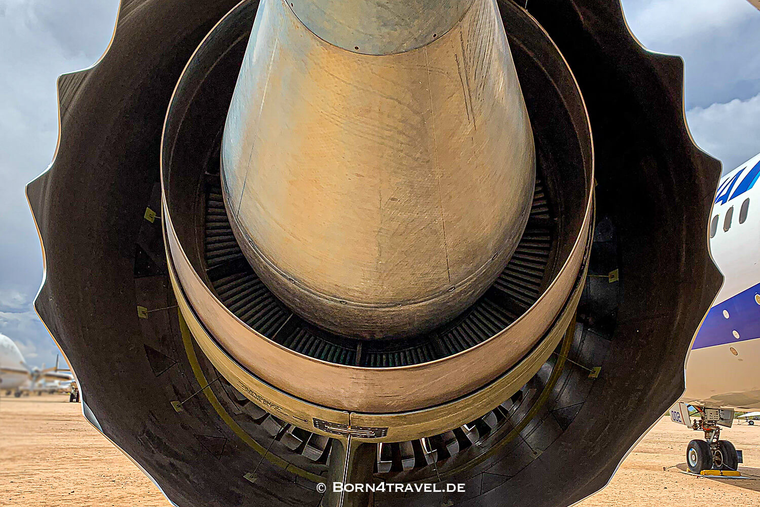 ANA Dreamliner B787,PIMA AIR & SPACE MUSEUM,Arizona,USA,born4travel.de