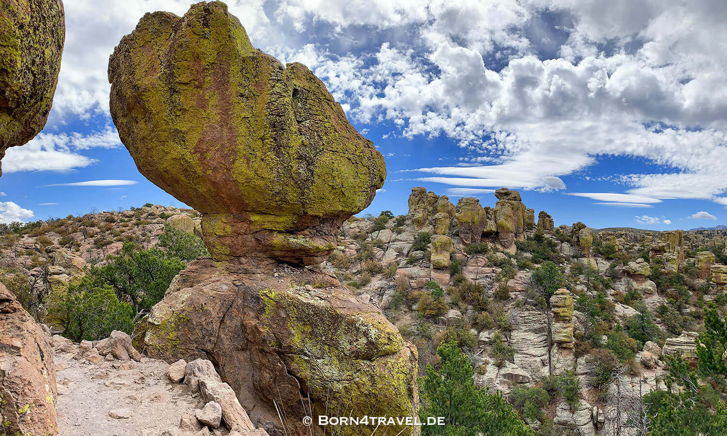 Echo Trail im Chiricahua National Monument, Arizona,USA,born4travel.de