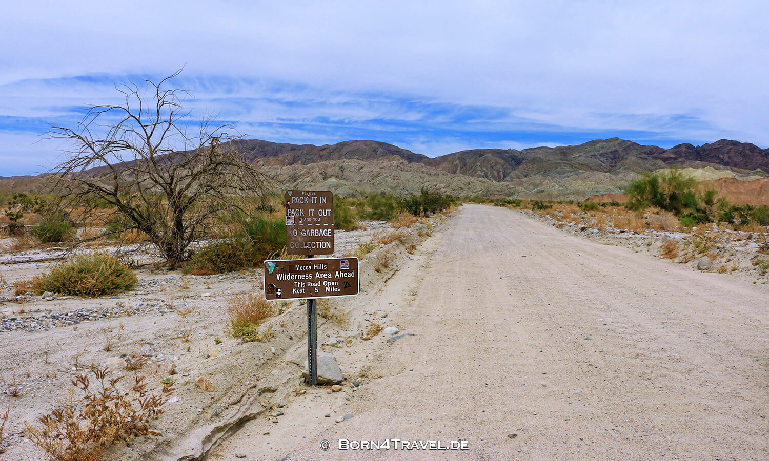 Ladder Canyon Trail in Mecca Hills,Painted Canyon,California,USA,born4travel.de