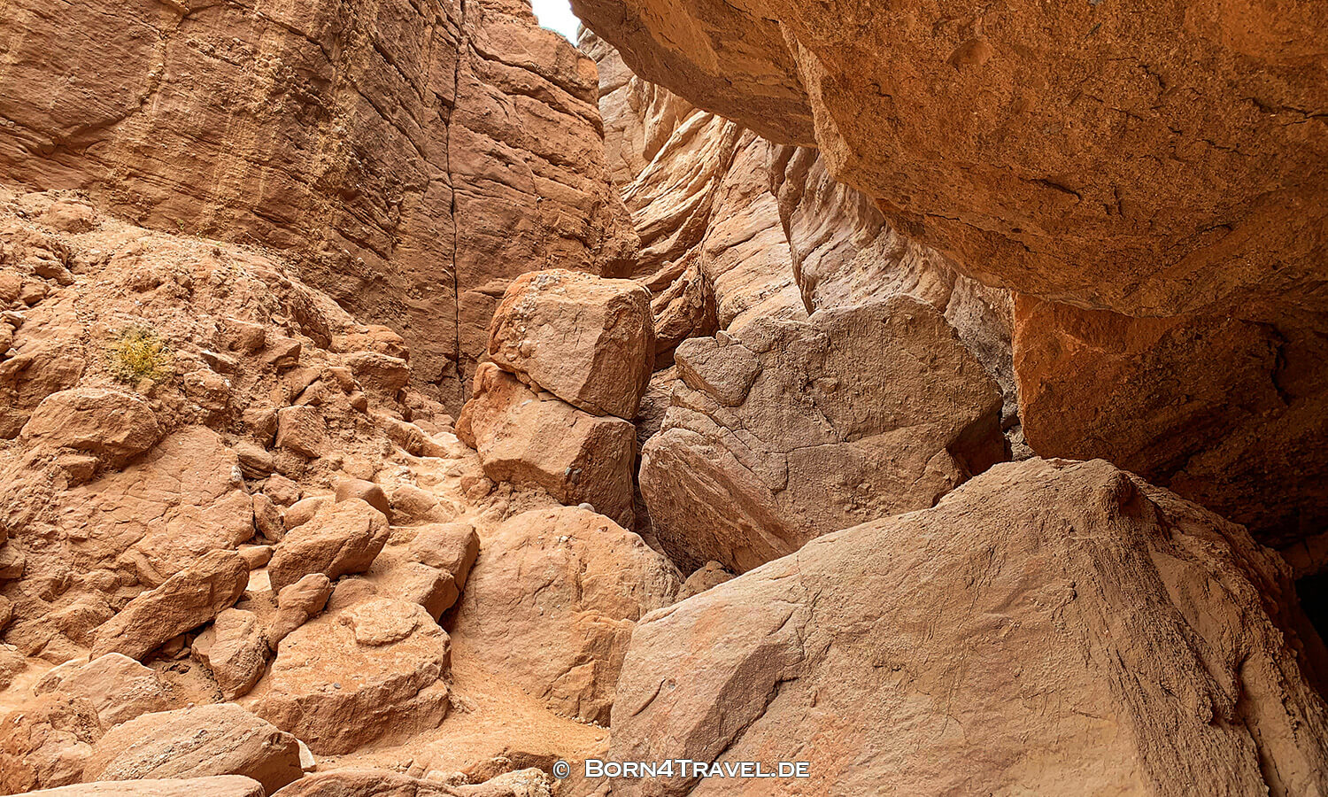 Ladder Canyon Train in Mecca Hills,Painted Canyon,California,USA,born4travel.de