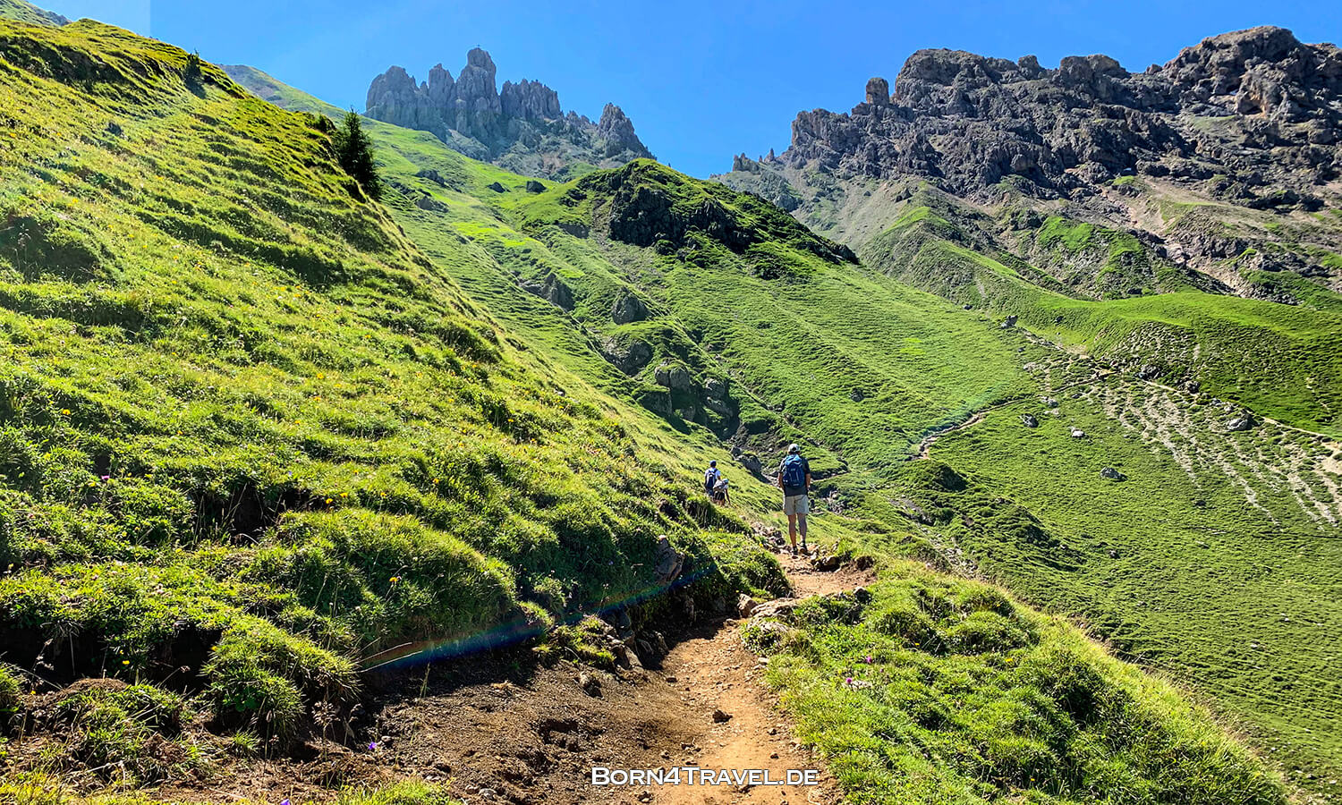 Wanderung zur Rosszahnscharte auf der Seiser Alm,Südtirol,Italien,born4travel.de