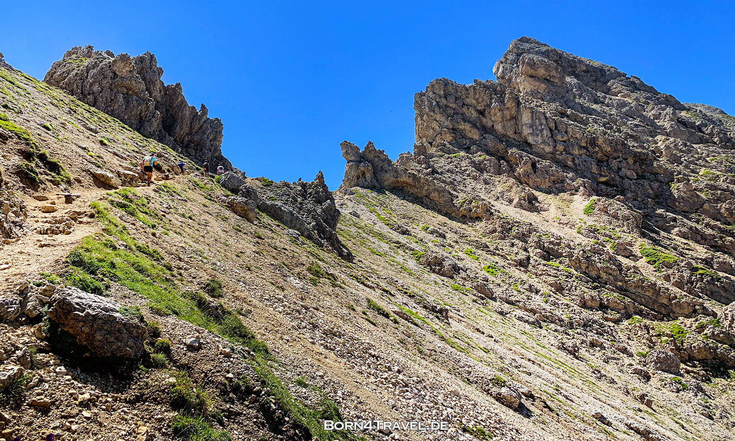 Wanderung zur Rosszahnscharte auf der Seiser Alm,Südtirol,Italien,born4travel.de