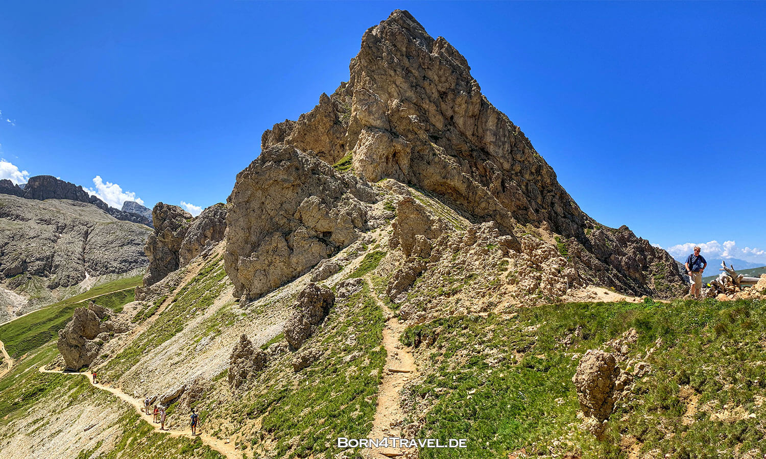 Wanderung zur Rosszahnscharte auf der Seiser Alm,Südtirol,Italien,born4travel.de