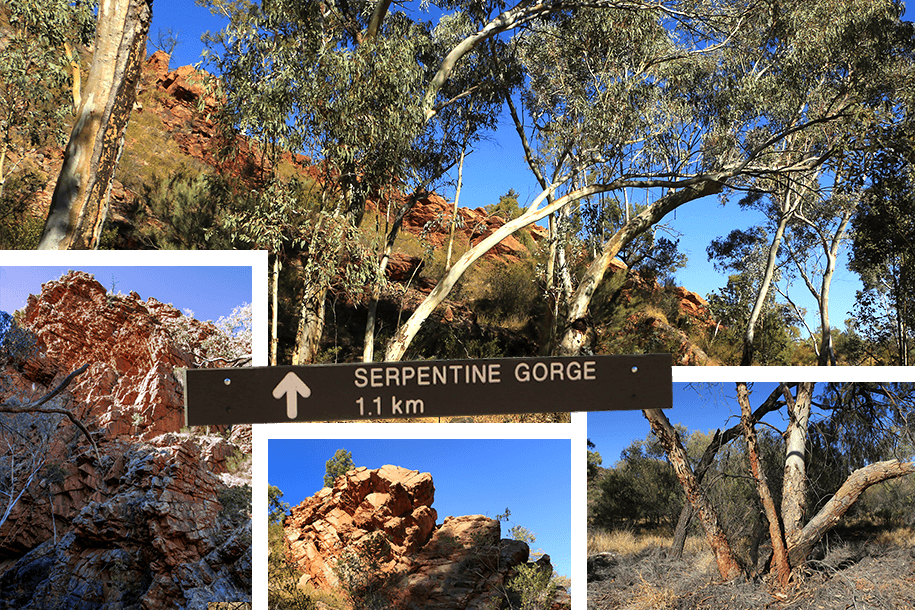 Serpentine Gorge, outback, australia, australien