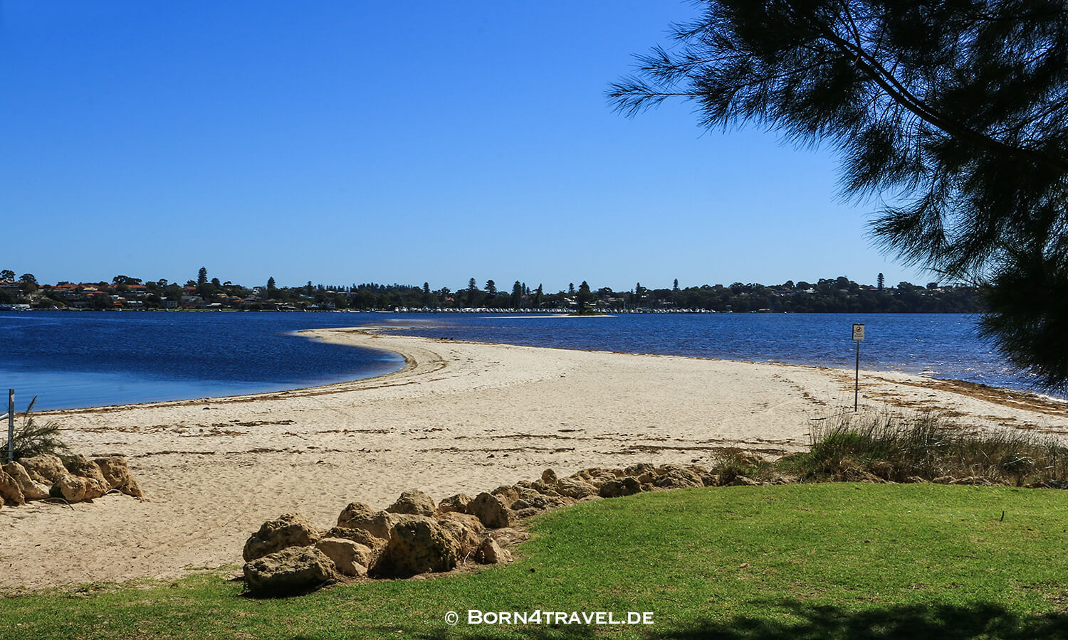 born4travel.de,Point Walter Sandbar,Swan River,City of Melville,Australien,born4travel.de
