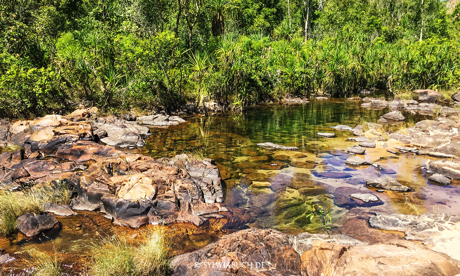 Barramundi Creek,Kakadu Nation Park,Waterfall,Maguk,Plungepool,Northern Territory,Australia,born4travel.de