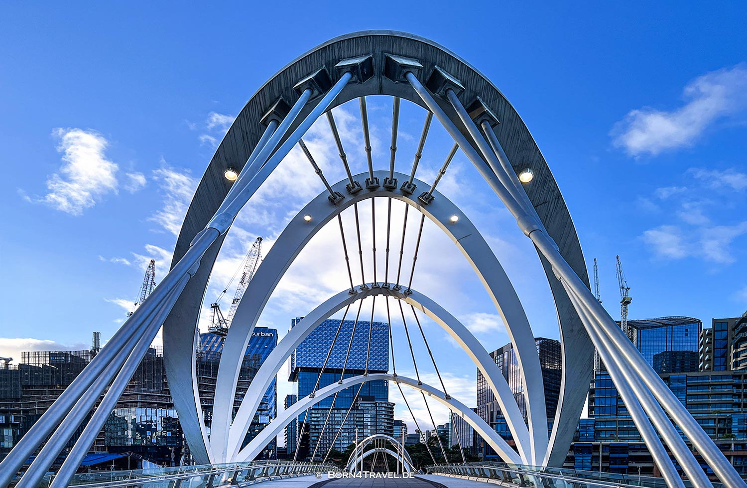 Seafarers Bridge,Architecture in the Docklands Melbourne,Victoria,born4travel.de