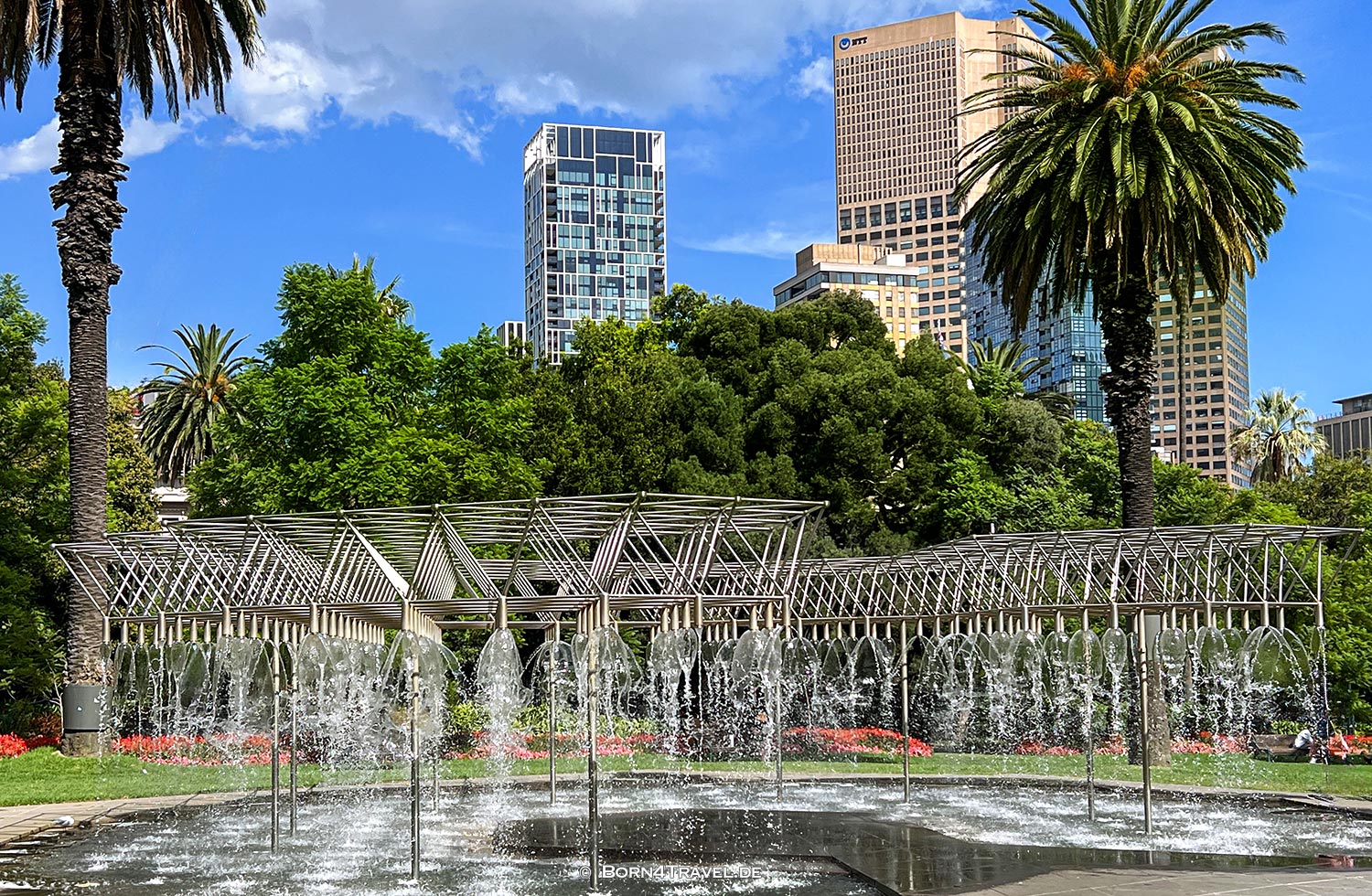Coles Fountain in Parliament Gardens,Melbourne Museum,Victoria,born4travel.de