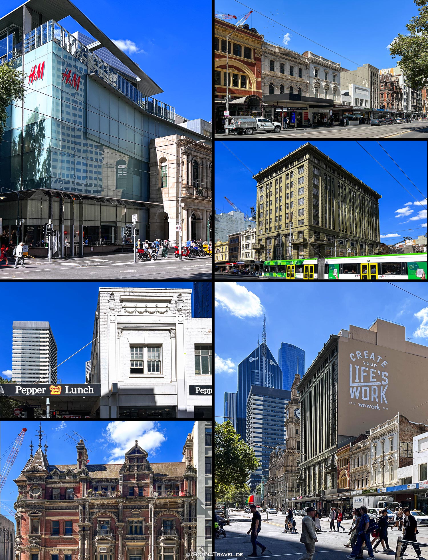 Impressionen aus der Elizabeth Street,Melbourne,Victoria,born4travel.de