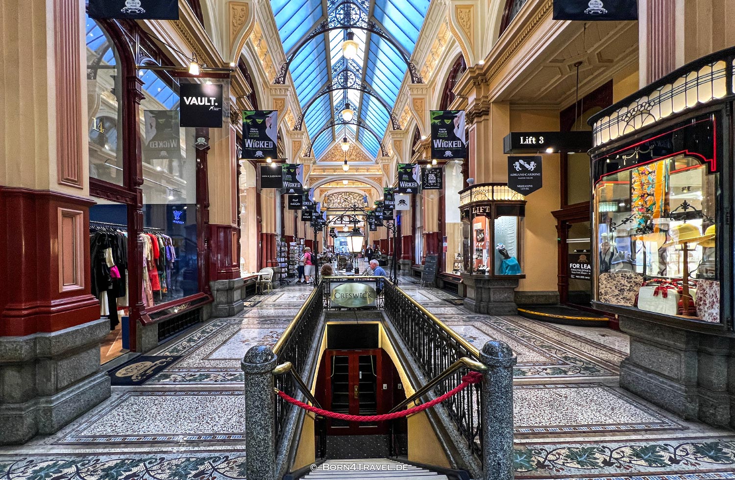 The Block Arcade Collins Street,Melbourne,Victoria,born4travel.de