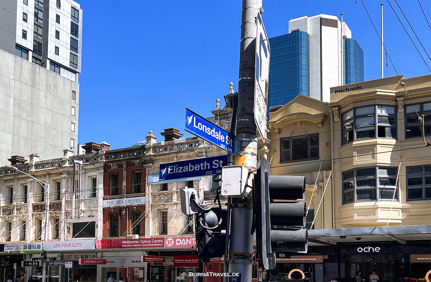Impressionen aus der Elizabeth Street,Melbourne,Victoria,born4travel.de