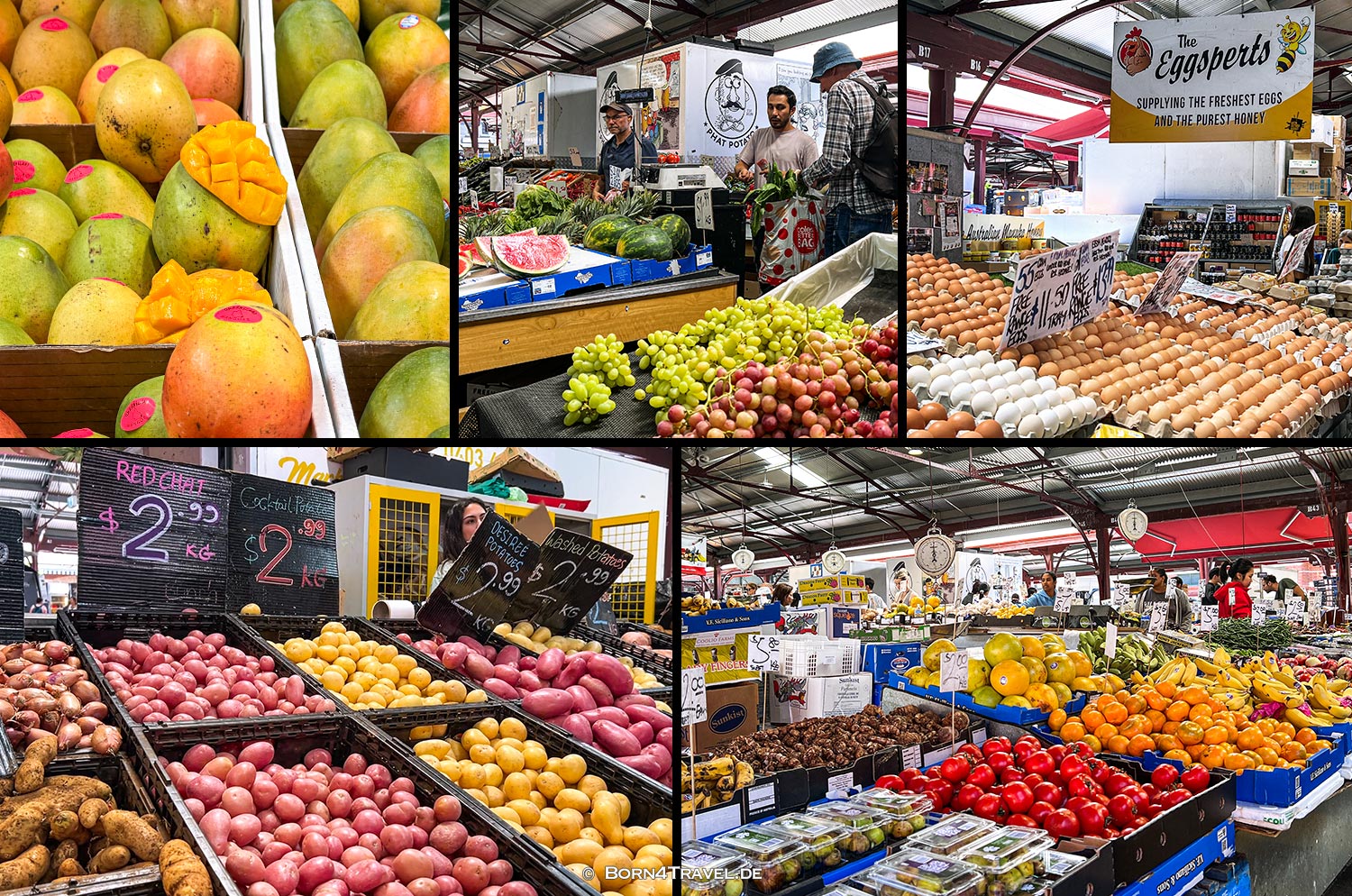 Queen Victoria Market in Melbourne,Victoria,born4travel.de