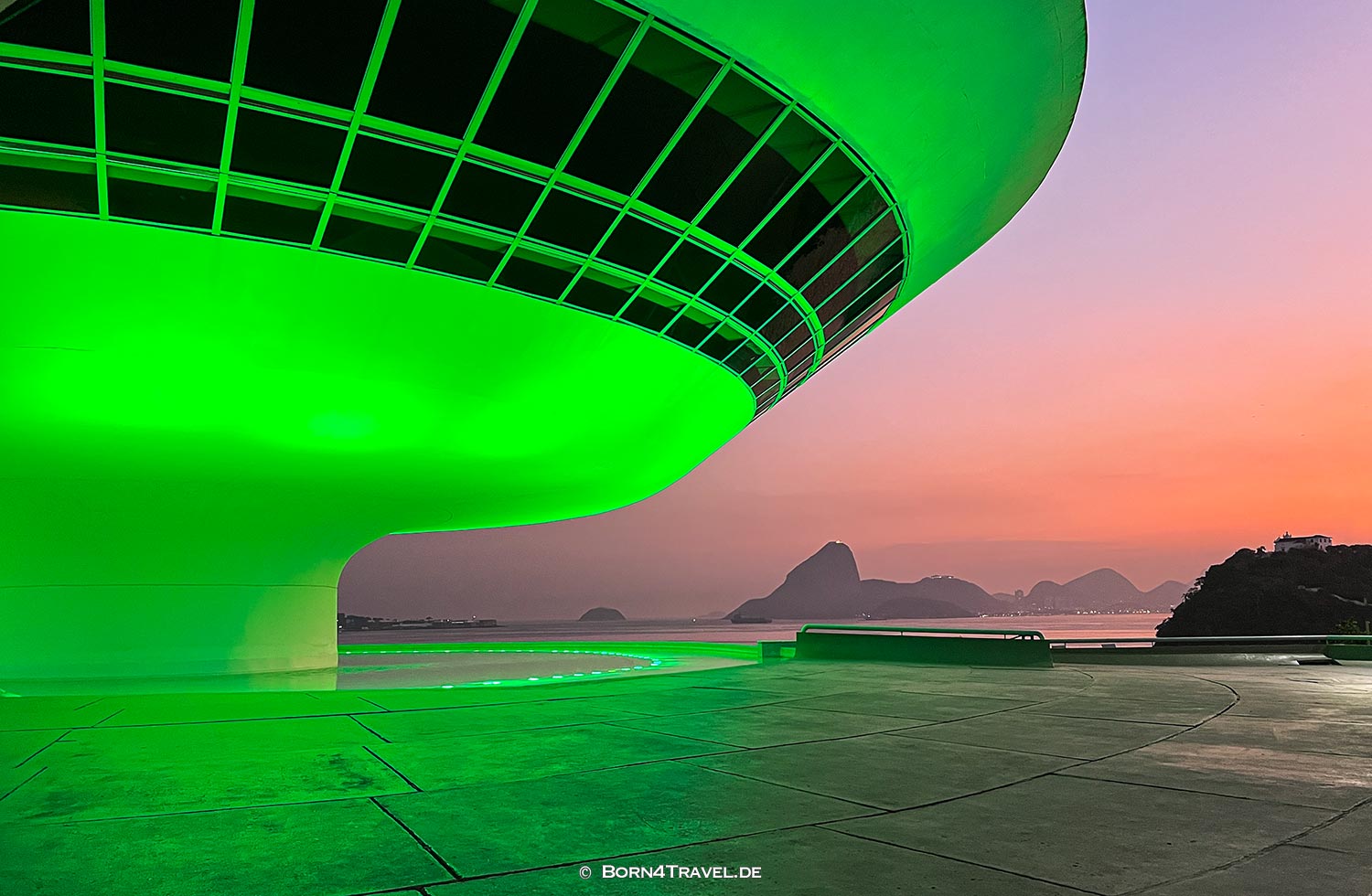 Museu de Arte Contemporânea de Niterói,Brasilien,born4travel.de