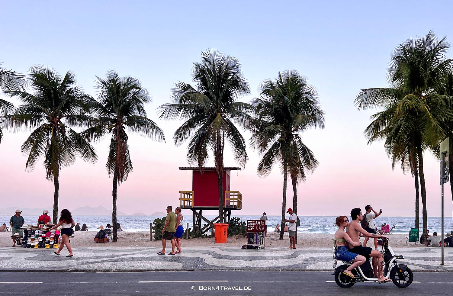 Copacobana Rio de Janeiro,Brasilien,born4travel.de