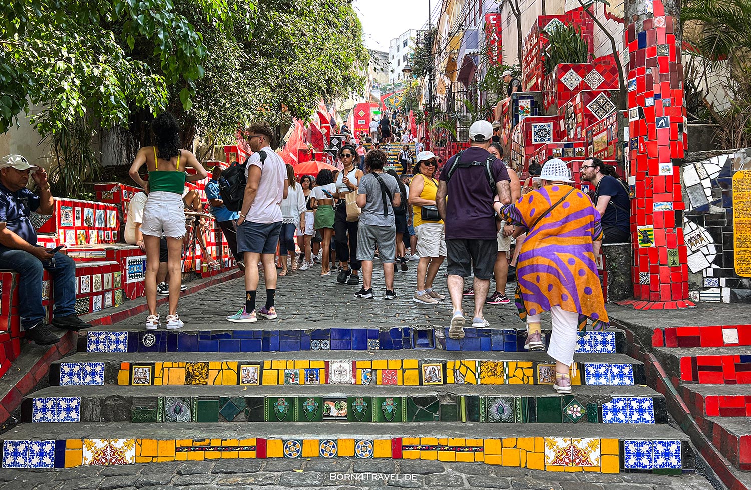 Escadaria Selarón,Rio de Janeiro,Brasilien,born4travel.de