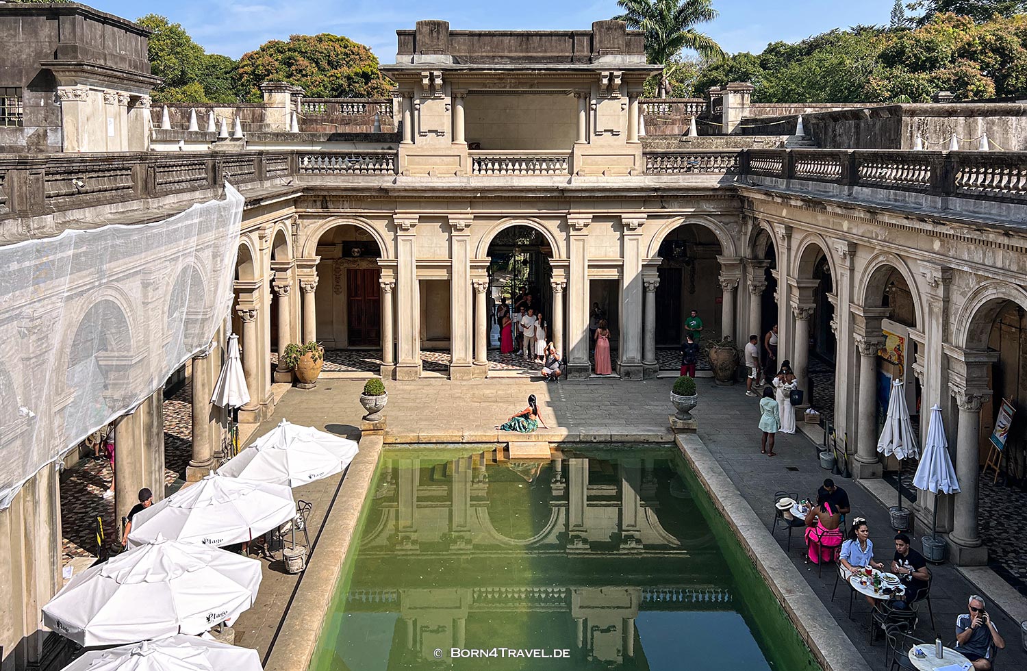 Palácio - Parque Lage,Rio de Janeiro,Brasilien,born4travel.de