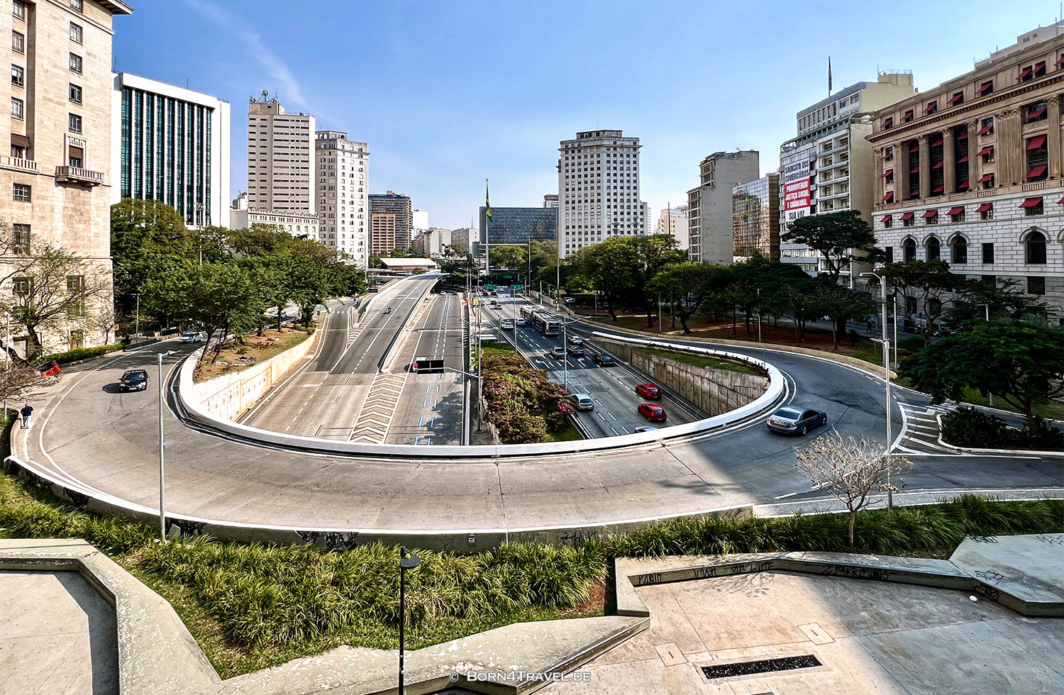 Viaduto Chá,São Paulo,Brasilien 2024,born4travel.de