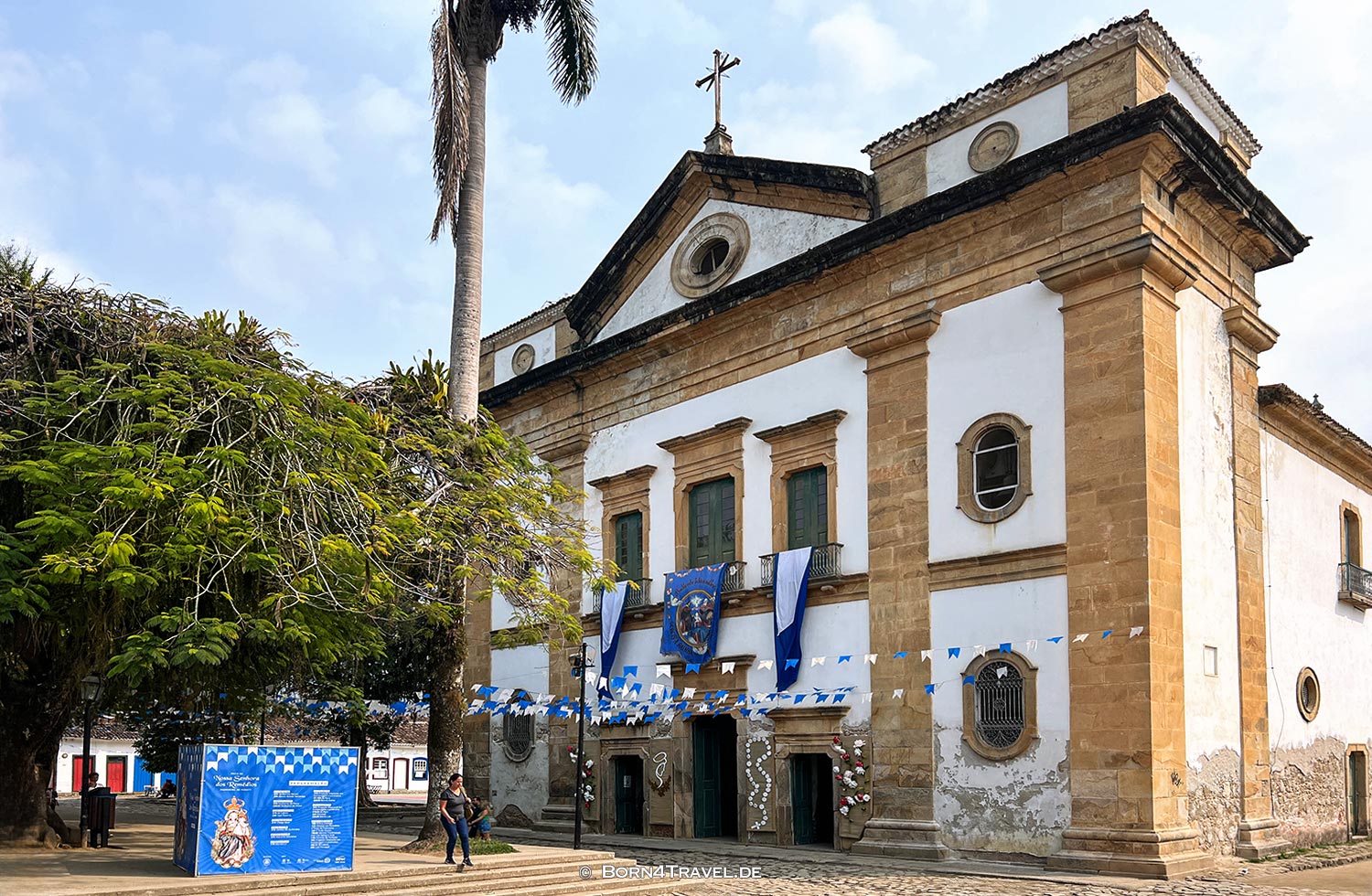 Praça da Matriz,Paraty,Brasilien2024,born4travel.de